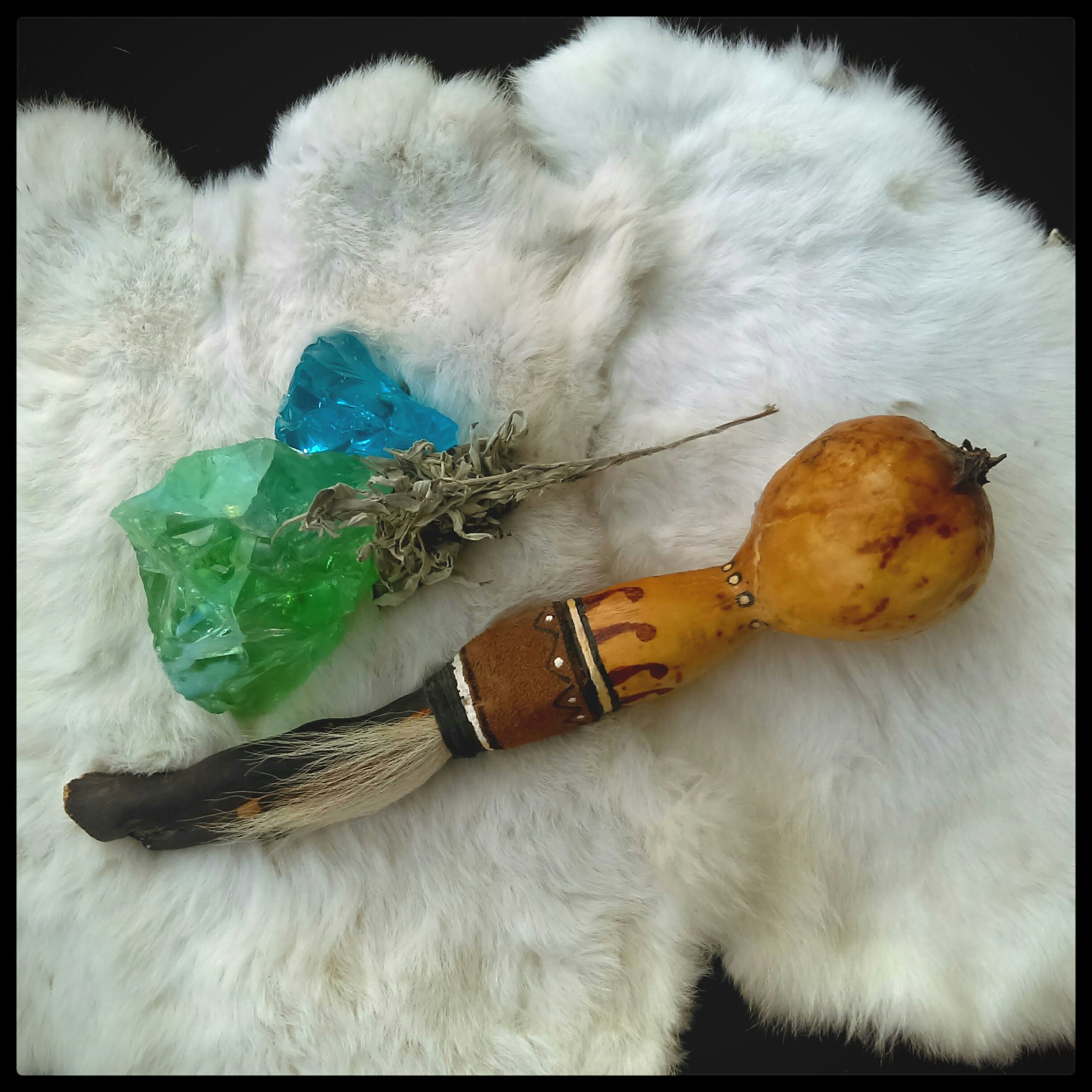 SOLSTICE Shamanic hotsell Gourd Rattle, Journey Rattle, Ceremonial Rattle, Medicine Rattle